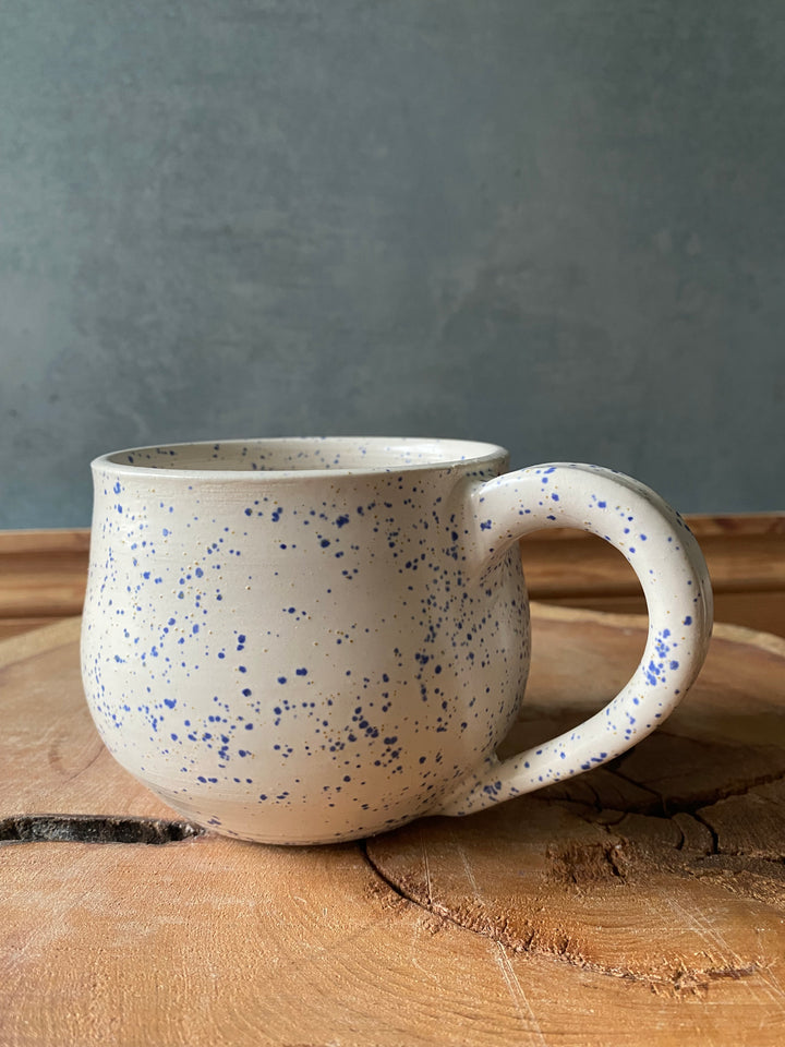 Extra Large Blue Speckled mug
