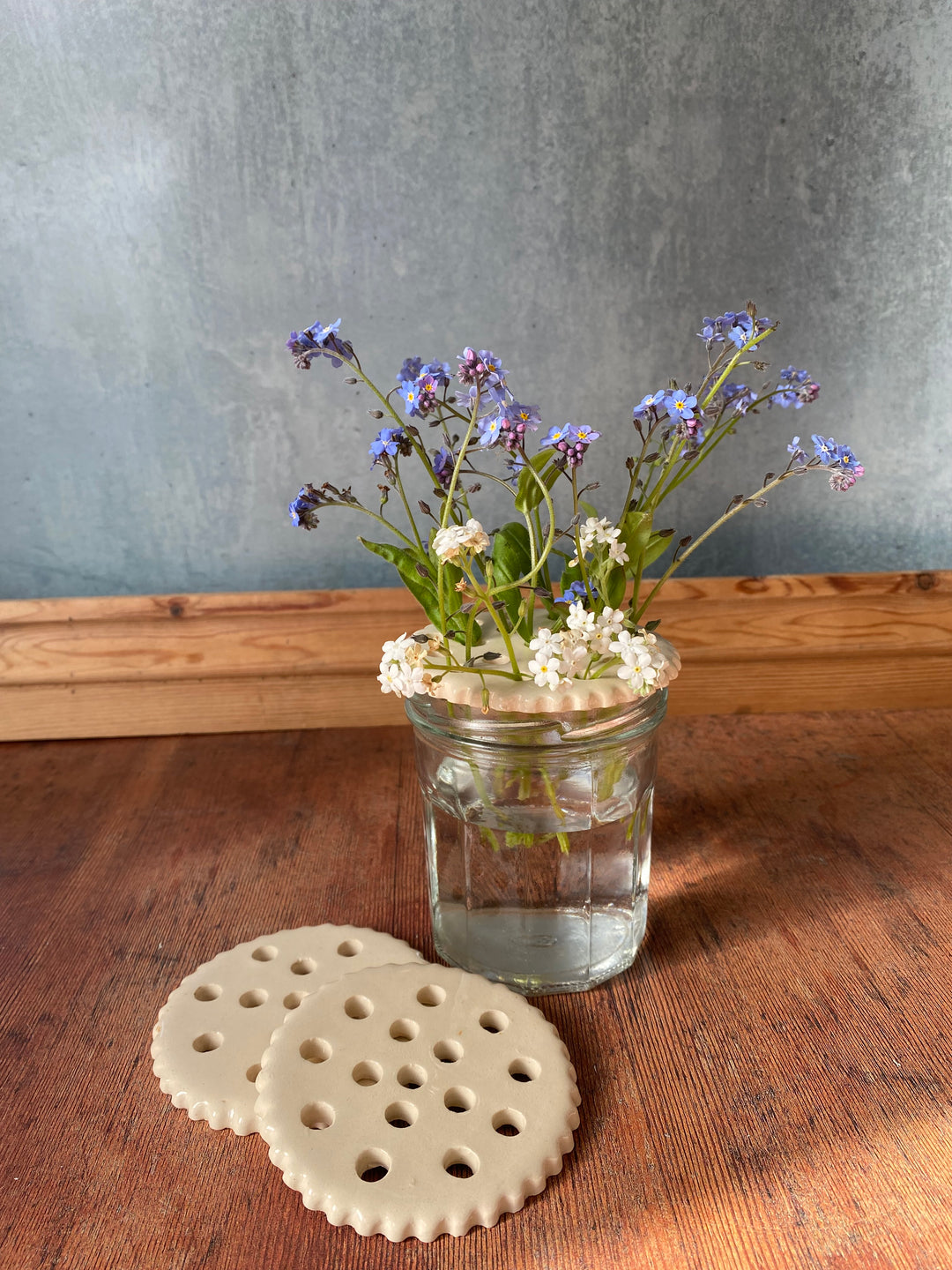 Ceramic Flower Frogs