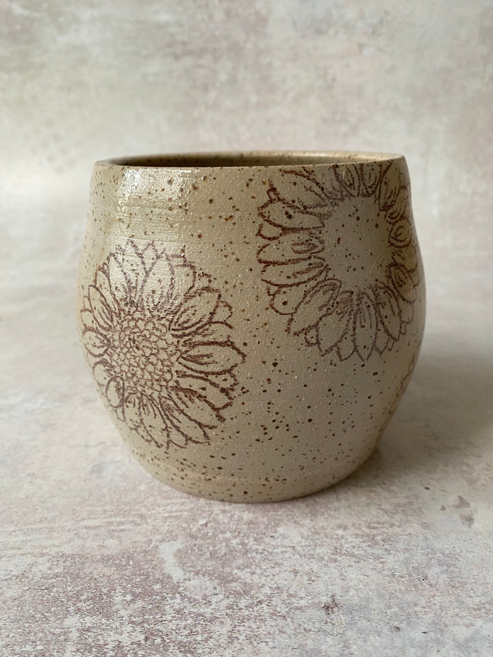 Large Sunflower vase