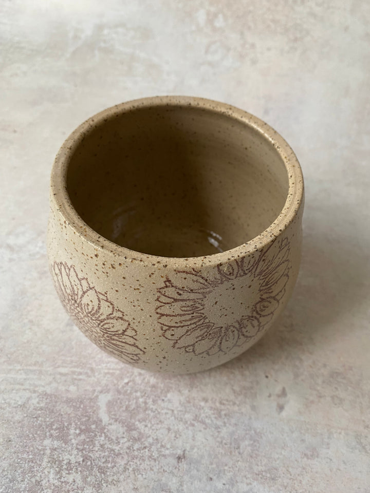 Large Sunflower vase