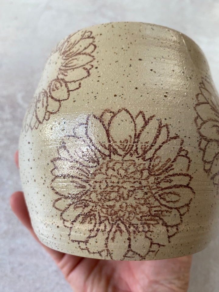 Large Sunflower vase